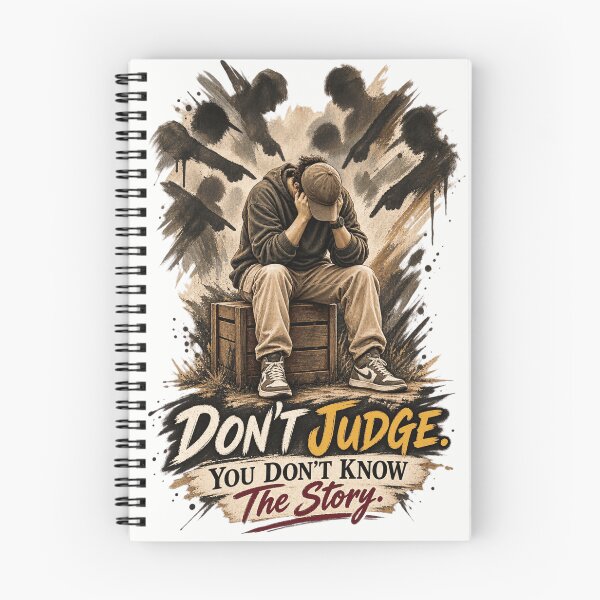 Item preview, Dont Judge You Dont Know Story designed and sold by WearTheVibe Store.