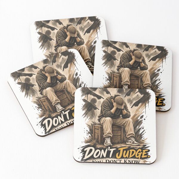 Item preview, Dont Judge You Dont Know Story designed and sold by WearTheVibe Store.