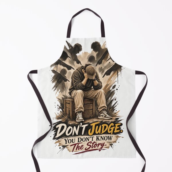 Item preview, Dont Judge You Dont Know Story designed and sold by WearTheVibe Store.