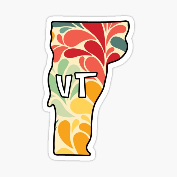 Vermont Stickers Redbubble