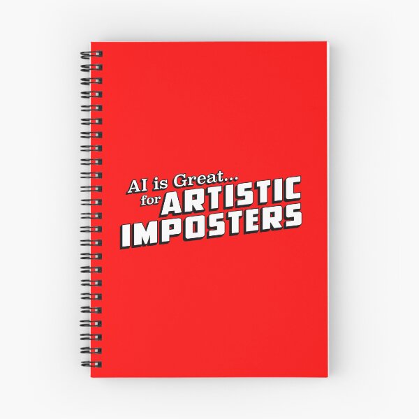 Item preview, AI is Great for Artistic Imposters designed and sold by GritFX.