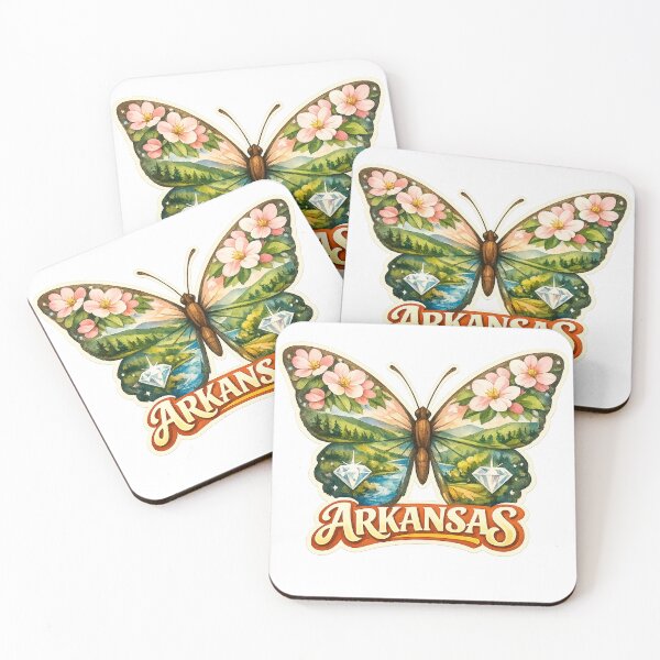 Item preview, Arkansas State Soul Butterfly designed and sold by Whimspired By Paxx.