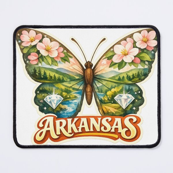 Item preview, Arkansas State Soul Butterfly designed and sold by Whimspired By Paxx.