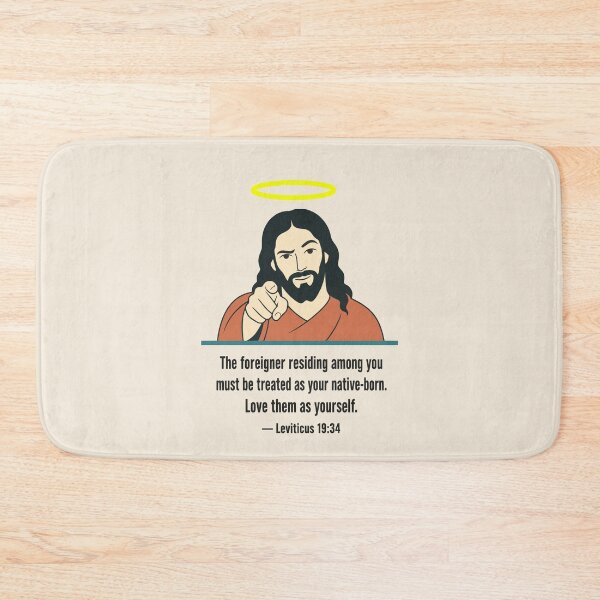 Item preview, Jesus Pointing at You – Leviticus 19:34 Love the Foreigner Bible Verse designed and sold by KungPowUnicorn.
