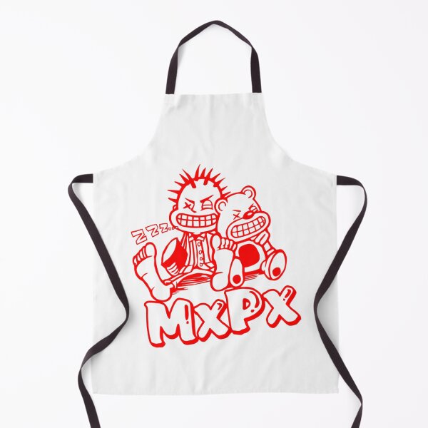 Item preview, MxPx Punk Rock Sleepy Bear Red Outline Cartoon designed and sold by StuartMooreArt.