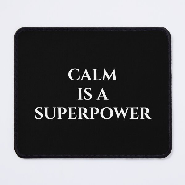 Item preview, Calm Is a Superpower | Minimalist Motivational Typography Quote designed and sold by MagicArtzz.