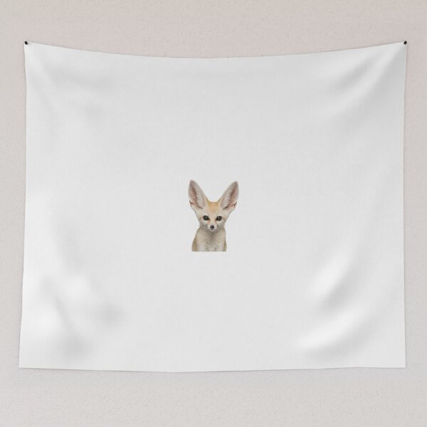 Item preview, Fennec Fox - Realistic Big-Eared Desert Fox Art designed and sold by Helt-enkelt.