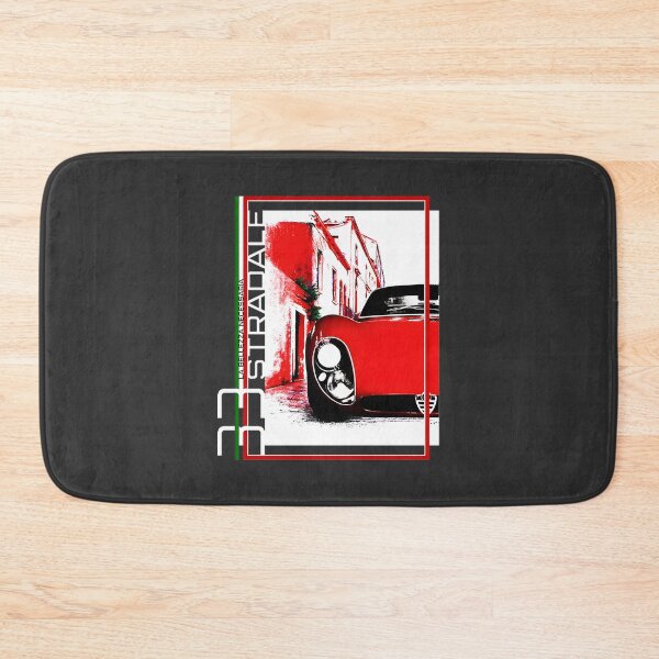 Item preview, Alfa Romeo Stradale Classic Car Illustration – Vintage Italian Sports Car Design | Limited edition designed and sold by AppilaClu.