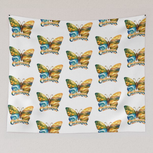 Item preview, California State Soul Butterfly designed and sold by Whimspired By Paxx.