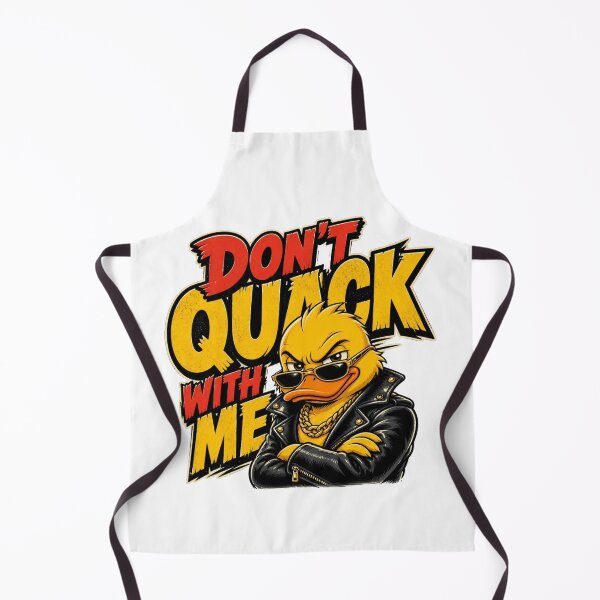Item preview, Don't Quack With Me – Funny Badass Yellow Duck designed and sold by Cavalier-org.