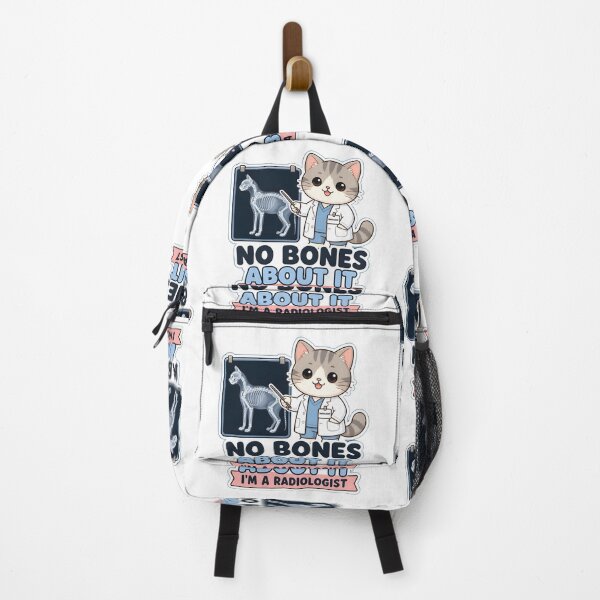 Item preview, No Bones About It – Funny Veterinary Radiologist Cat designed and sold by Bettybee00.