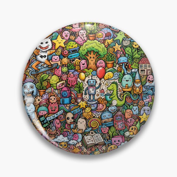 Item preview, Kawaii Doodle Wonderland designed and sold by PlengPoomofArts.