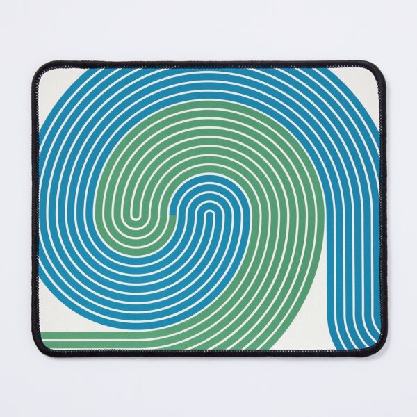 Item preview, GREEN & BLUE CIRCLES designed and sold by THE GOOD FIND.