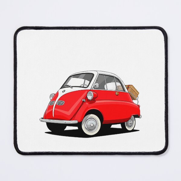 Item preview, Retro Tiny German Car – Vintage Miniature Vehicle Illustration | Limited edition designed and sold by AppilaClu.