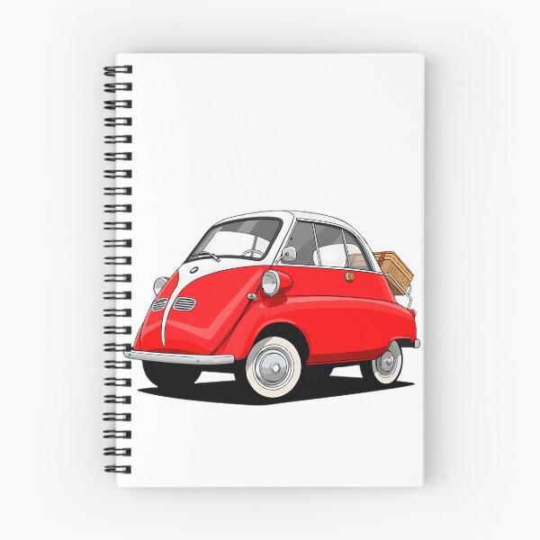 Artikelvorschau, Retro Tiny German Car – Vintage Miniature Vehicle Illustration | Limited edition entworfen und verkauft von AppilaClu.