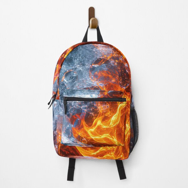 Item preview, Fire and Ice Texture | Flames Trapped Inside Frozen Crystal designed and sold by Extravanganzza.