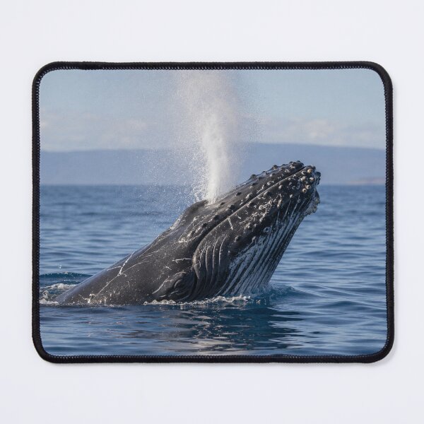 Item preview, Humpback Whale Breaching Ocean | Powerful Marine Wildlife Wall Art | Whale Canvas designed and sold by ApexAnimal Art.
