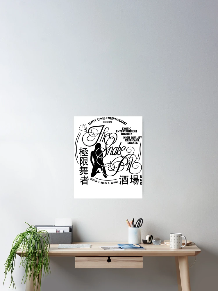 Thumbnail 2 of 3, Poster, Script Lettering Club designed and sold by redlasabubble.