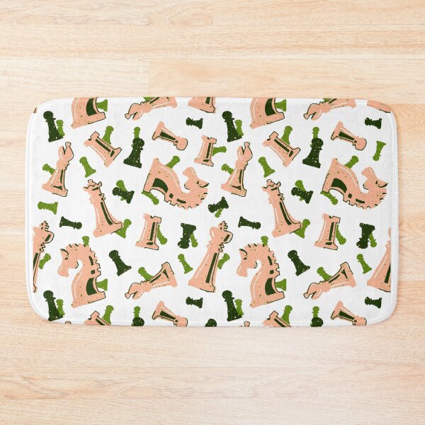 Item preview, Chess Piece Party - Peaches and Green designed and sold by prinzbydesign.