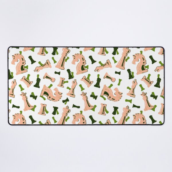 Item preview, Chess Piece Party - Peaches and Green designed and sold by prinzbydesign.