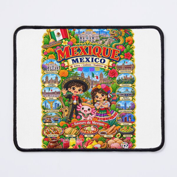 Item preview, Mexico – Kawaii Trip, Mexican Culture and Flavors of Mexico designed and sold by Cifi64.