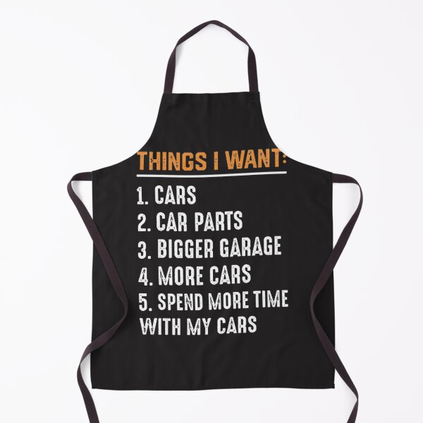 Artikelvorschau, Things I Want Cars More Cars Car Guy Mechanic Car Lover | Perfect Gift For You And Friends entworfen und verkauft von AppilaClu.