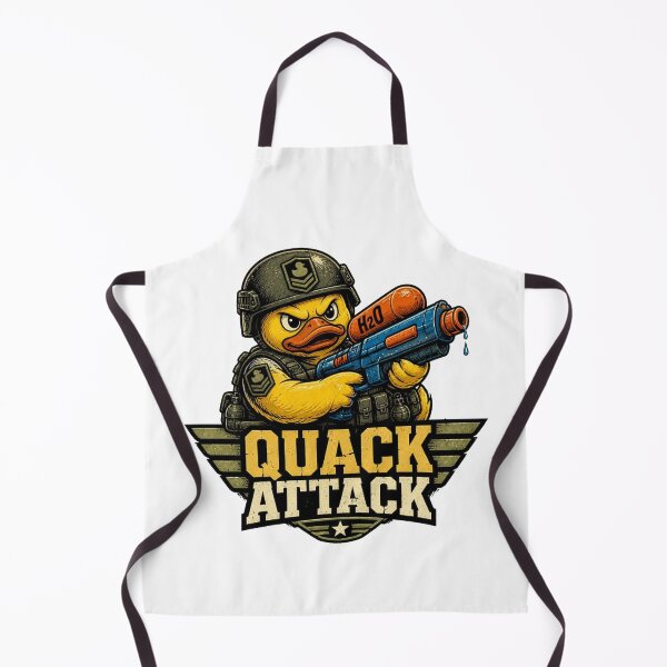 Item preview, Quack Attack – Badass Military Duck designed and sold by Cavalier-org.