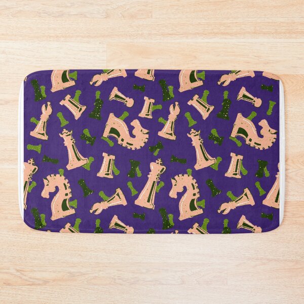 Item preview, Chess Piece Party - Peaches and Green Evening designed and sold by prinzbydesign.
