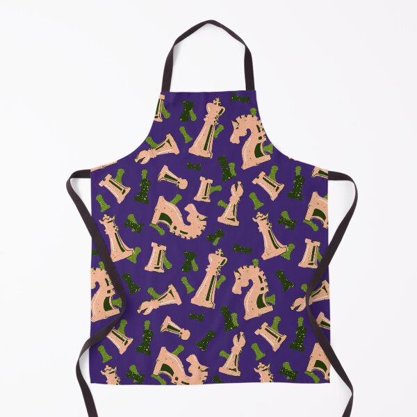 Item preview, Chess Piece Party - Peaches and Green Evening designed and sold by prinzbydesign.