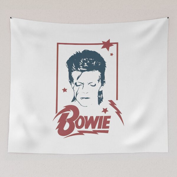 Item preview, David Bowie Retro Vintage Graphic Design designed and sold by Catsi-Nook-Art.