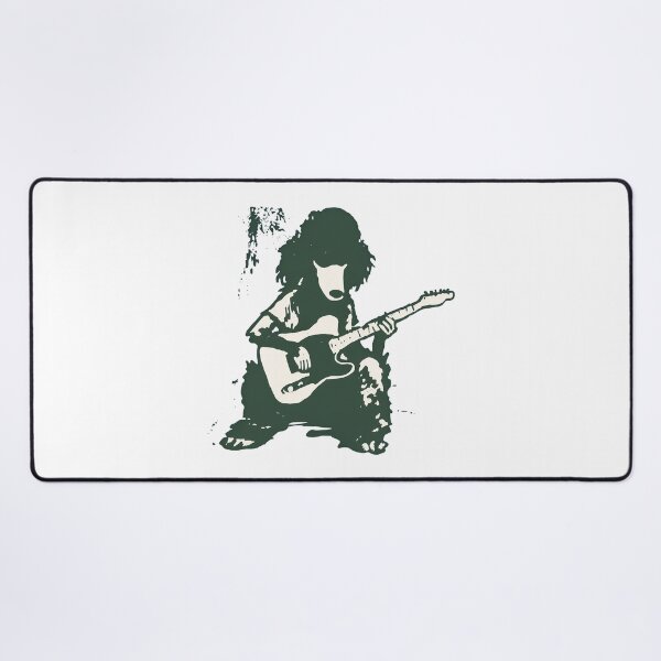 Item preview, Rock and Roll Dog Playing Guitar Vintage Design designed and sold by Catsi-Nook-Art.