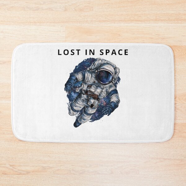 Item preview, Astronaut Floating in Cosmos Space Illustration designed and sold by TrendyGalaxy.