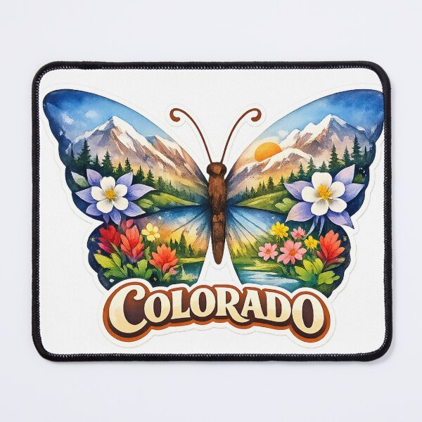 Item preview, Colorado State Soul Butterfly designed and sold by Whimspired By Paxx.