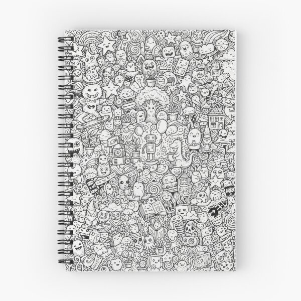 Item preview, Doodle Wonderland Hand Drawing designed and sold by PlengPoomofArts.