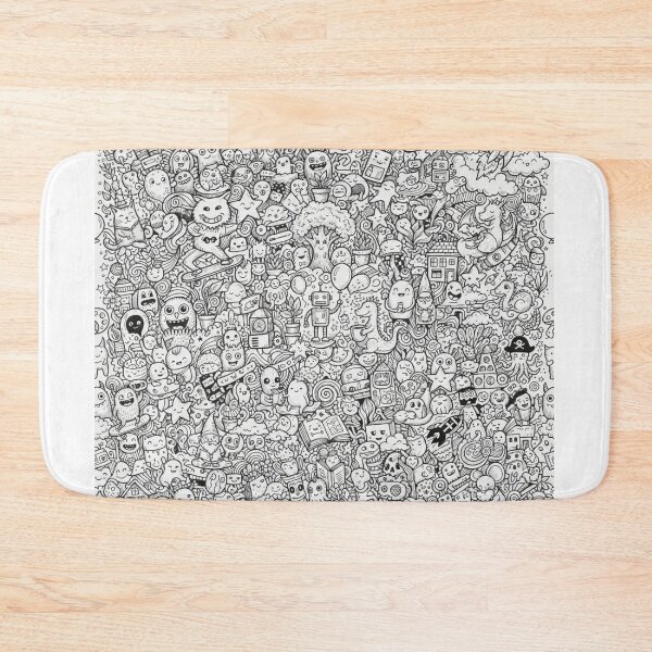 Item preview, Doodle Wonderland Hand Drawing designed and sold by PlengPoomofArts.