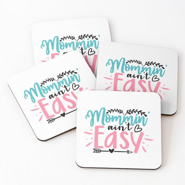 Item preview, Mommin' Ain't Easy designed and sold by tellit24seven.