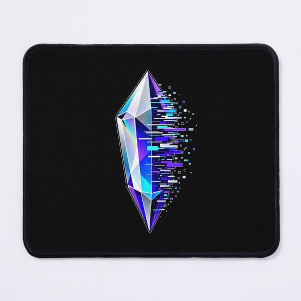Item preview, adversarial Prism Interference Glitch Crystal Art designed and sold by Uglyandcute.
