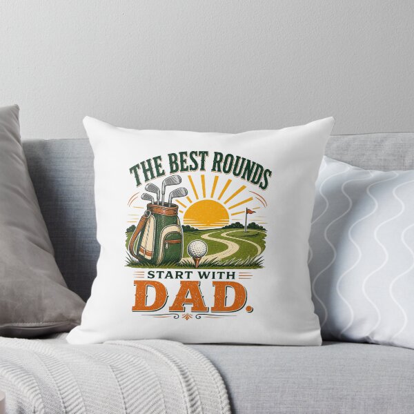 Item preview, The Best Rounds Start With Dad Golf Gift designed and sold by Colorful Designs.
