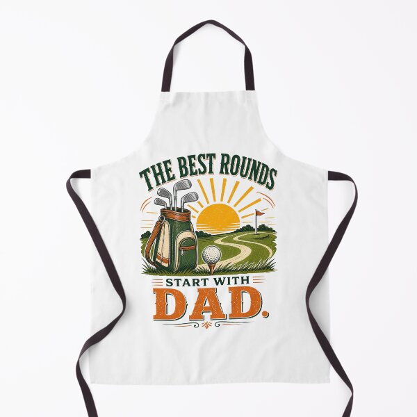 Item preview, The Best Rounds Start With Dad Golf Gift designed and sold by Colorful Designs.