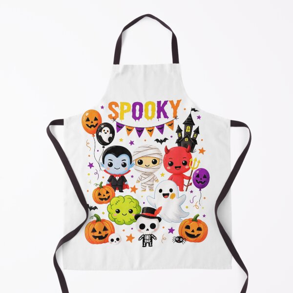 Item preview, Cute Spooky Halloween Costume Characters Party designed and sold by VioletNance.