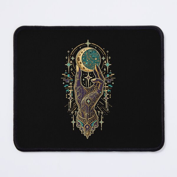 Item preview, adversarial Digital Fortune Mystic Tech Art designed and sold by Uglyandcute.
