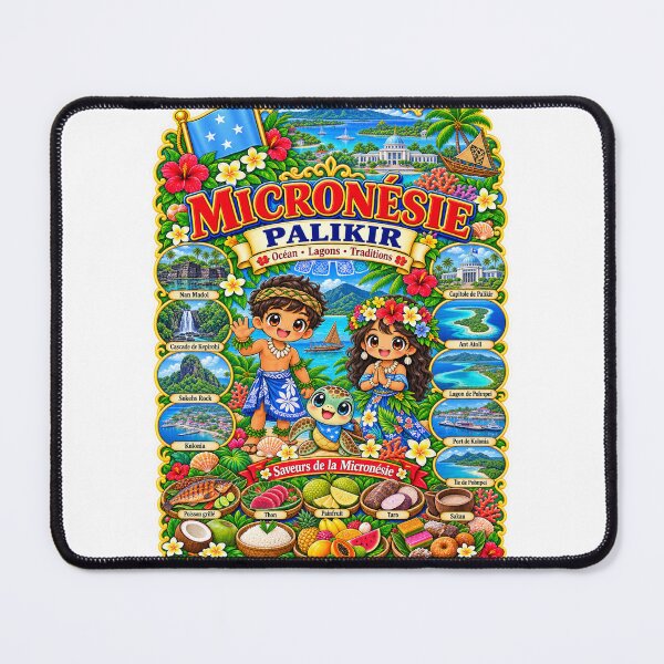 Item preview, Micronesia Palikir – Kawaii Trip, Pacific Lagoons and Micronesian Culture designed and sold by Cifi64.