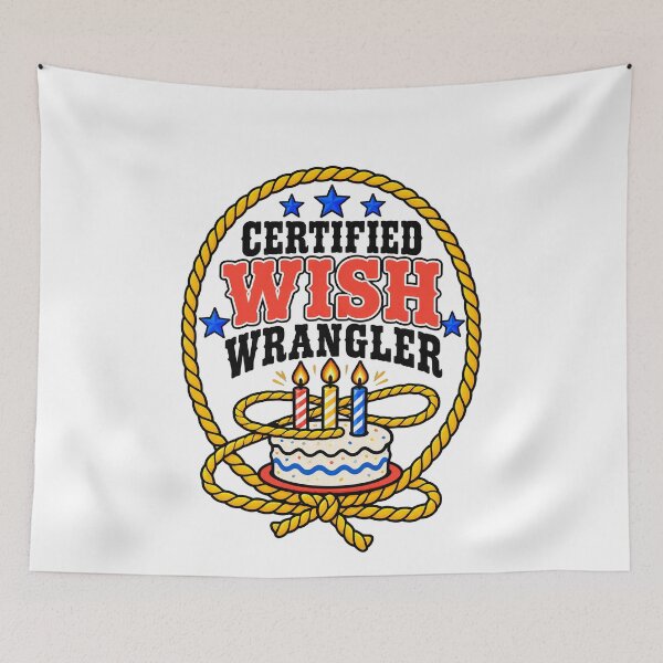 Item preview, Certified Wish Wrangler Cowboy Birthday Cake designed and sold by elderberry.