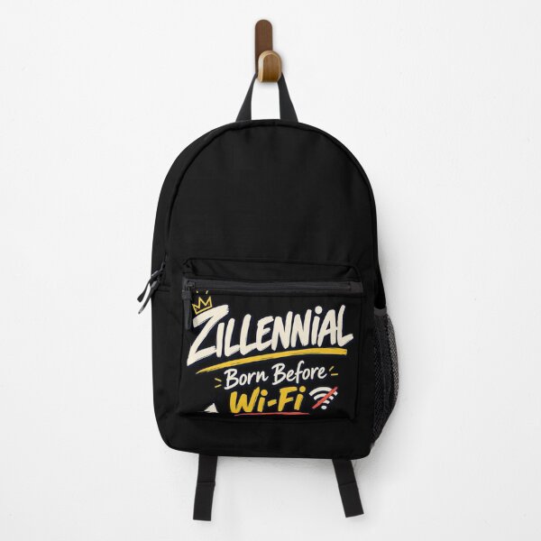 Item preview, Zillennial Born Before Wi-Fi | 90s 2000s Nostalgia designed and sold by ritach11.