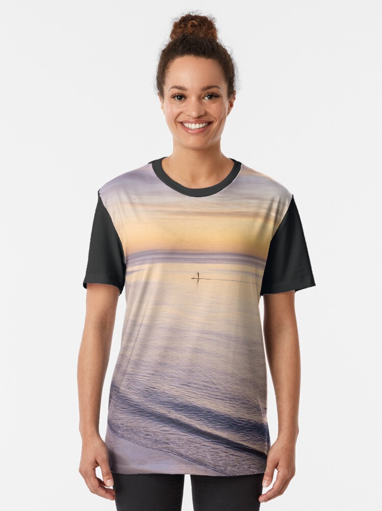 Alternate view of Sunset Paddle Graphic T-Shirt