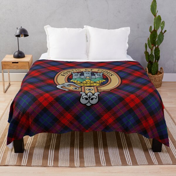 Item preview, Clan MacLachlan Crest over Tartan designed and sold by sifis.