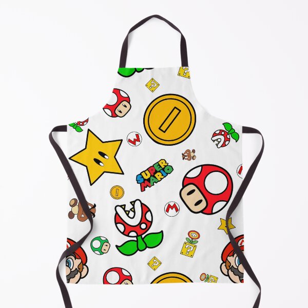 Item preview, Retro Gaming Pattern – Super Mario designed and sold by Shiningsticker8.