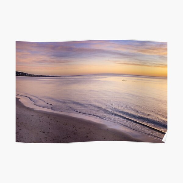 Sunset Paddle Poster