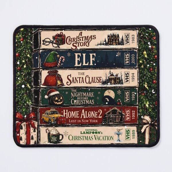 Item preview, Vintage 90's Christmas movies VHS Holiday designed and sold by MidzzSky.