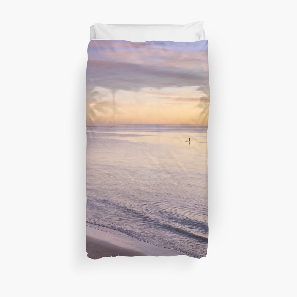 Sunset Paddle Duvet Cover